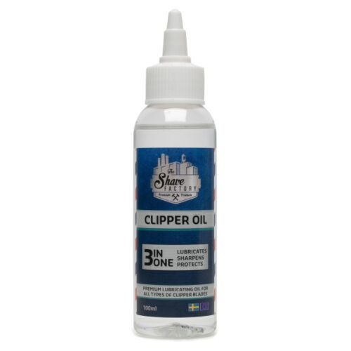 The Shave Factory Clipper Oil 3inOne - olej na mazání strojků 3v1