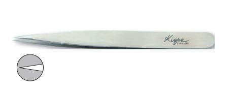 ​Kiepe Tweezers Split Tips SS Steel 5101 - pinzeta