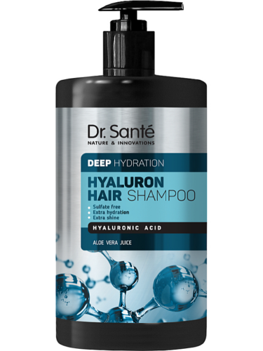 Dr. Santé Hyaluron Hair Shampoo - hydratační šampon s kys. hyaluronovou 1000 ml