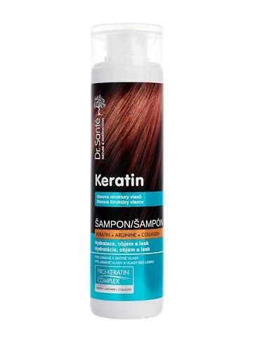 ​Dr. Santé Keratin Hair Structure Recovery - šampon pro vlasy lámavé a bez lesku Keratín