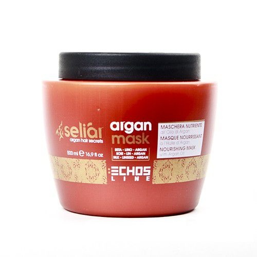 Echosline seliár argan mask - výživná maska ​​na vlasy 500 ml