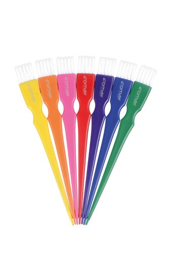 Comair Tinting brushes Rainbow narrow 7001275 - sada úzkých štětců na barvení