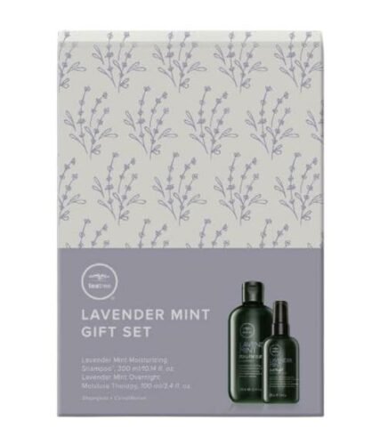 Paul Mitchell Summer Duo Lavender Mint Shampoo a Overnight Moisture Therapy - šampon pro suché vlasy