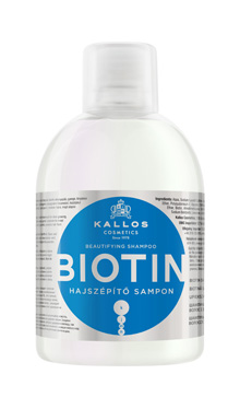 Kallos Biotin Shampoo - šampon na slabé a lámavé vlasy