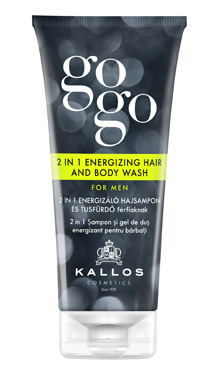 Kallos GOGO MAN hair & body shampoo - šampon pro muže na vlasy a tělo v jednom
