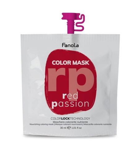 Fanola Color Mask - barevné masky Red Passion (červená)