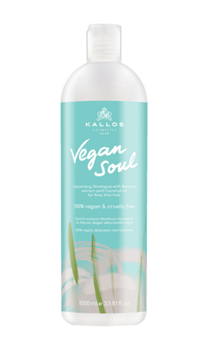Kallos vegani SOUL volumizing shampoo - jemný a lehký objemový šampon na vlasy
