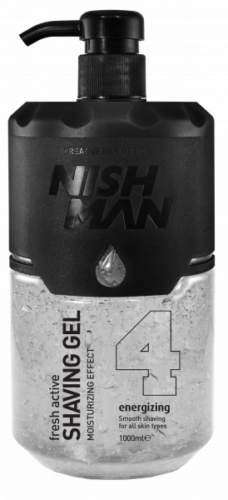 Nishman Shaving Gel - průsvitný gel na holení