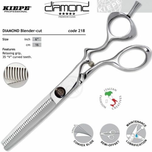 Kiepe THREE STARS Diamond Series 214 Designer - profesionální kadeřnické nůžky 214 / 5