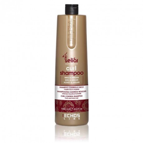 Echosline Seliár CURL shampoo - výživný šampon na kudrnaté vlasy 1000 ml