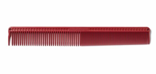 JRL Cutting Comb J305 (8.6") - profesionálne kombinované hrebene J305 RED - červený