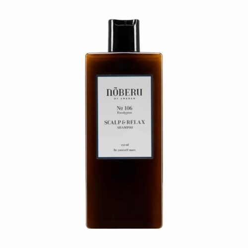 Noberu Of Sweden No106 Eucalyptus Scalp&Relax Shampoo - jemný šampon pro čistotu a zdraví vlasové pokožky