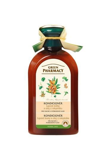 ​Green Pharmacy Lipové květy a olej z Rakytníku - kondicionér pro suché a poškozené vlasy