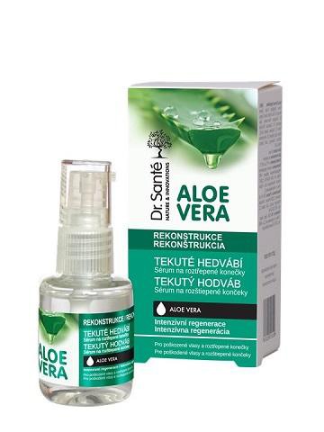 Dr. Santé Aloe Vera - tekutý hedvábí s výtažky aloe vera na roztřepené konečky