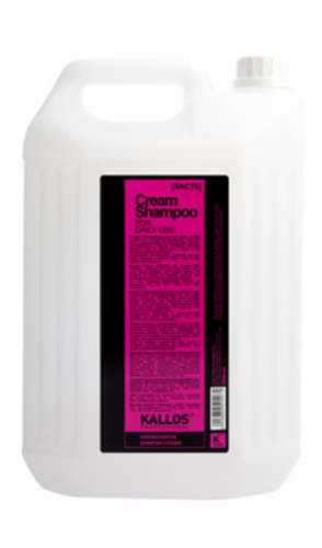 Kallos Cream Shampoo - jemný krémový šampon na časté používání v salonech 5000 ml
