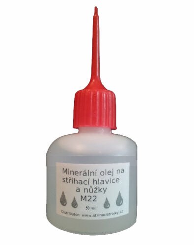 ​M22 - minerální olej na střihací hlavice 50 ml