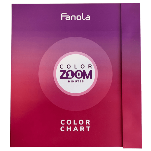 Fanola Color Zoom 10 Minutes - vzorník k barvám