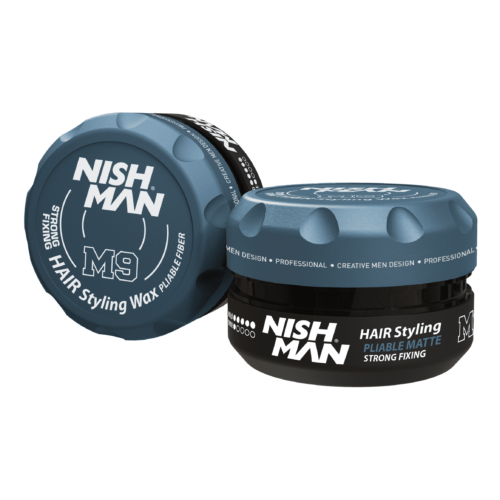 Nishman Styling Wax Fiber Matte M9 Strong Fixing - vláknitý matný vosk se silnou fixací