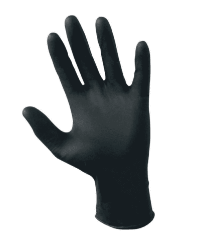 PuraComfort Black Nitrile Gloves Powderfree - černé bezpúdrové nitrilové rukavice