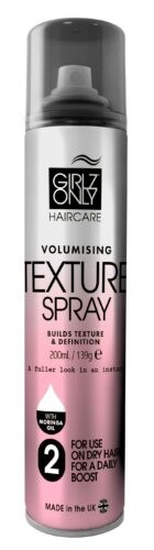 Girlz Only Volumizing Texture Spray - objemový lak se střední fixací