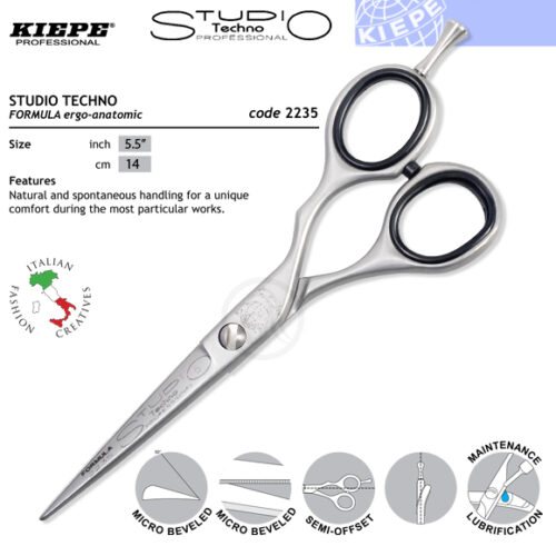 Kiepe ONE STAR Studio Techno 2235 - profesionální kadeřnické nůžky Kiepe ONE STAR Studio Techno 2235/5 "