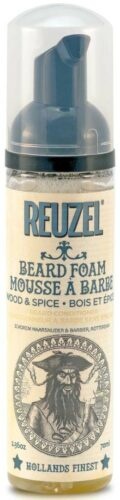 Reuzel Beard Foam Wood&Spice - kondicionér na bradu s pěnovou konzistencí