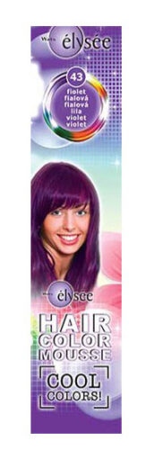 Elysée Color Mousse - barevné pěnové tužidla na vlasy 43 fialové