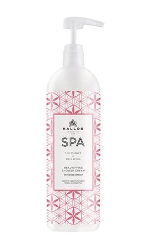 ​Kallos SPA Beautifying Shower cream - sprchový krém s extraktem z růží 1000 ml