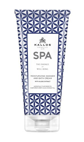 ​Kallos SPA Moisturizing Shower and Bath cream - hydratační sprchový krém a pěna do koupele s extraktem z řas 200 ml