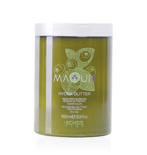Echosline Maqui 3 Hydra-butter - hutná vyživující maska pro suché vlasy 1000 ml