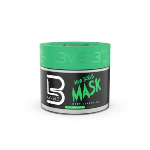 L3VEL3 Mud Scrub Mask - bahenní peelingová obličejová maska