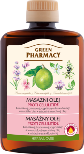 Green Pharmacy - masážní olej proti celulitidě