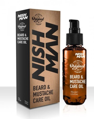 Nishman Beard and Moustache Care Oil - olej na bradu