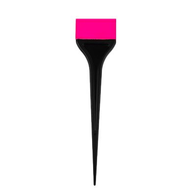 BraveHead - silikonová lopatka - plochý štětec na aplikaci barev a melíru střední štětec růžový 9353