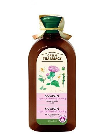 Green Pharmacy Lopuchový olej - šampon proti vypadávání vlasů
