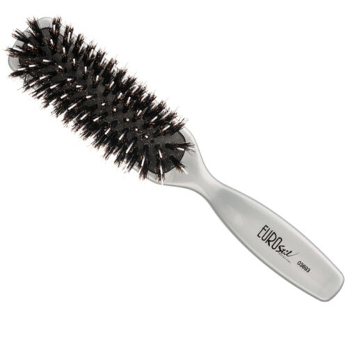 Eurostil Brush Boar Bristles - kartáče na prodlužované vlasy
