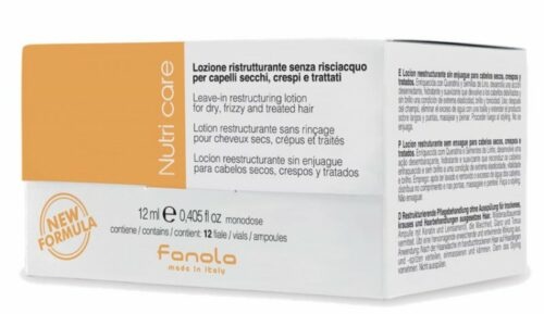 Fanola Nutri care Lotion - hydratační ampule bez oplachování 12 x 12 ml