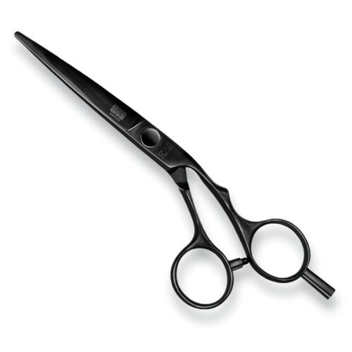 Kasho Silver KSI DLC Black Edition Offset Scissors - profesionální kadeřnické nůžky s DLC povrchovou úpravou- OFFSET KSI-65 OS - 6