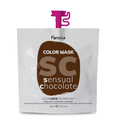 Fanola Color Mask - barevné masky Sensual Chocolate (čokoládová)