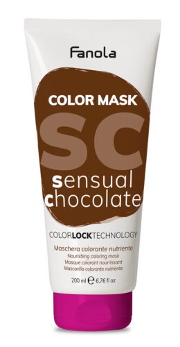 Fanola Color Mask - barevné masky Sensual Chocolate (čokoládová)