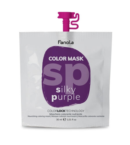 Fanola Color Mask - barevné masky Silky Purple (fialová)
