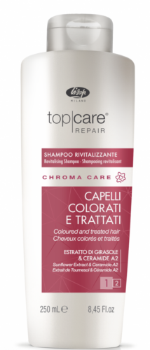 ​Lisap Top Care Repair Chroma Care - šampon na barvené vlasy 250 ml