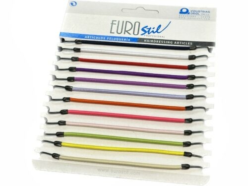 Eurostil Elastic Hair Hook - gumička s háčky 00640 - barevné gumičky s háčkem