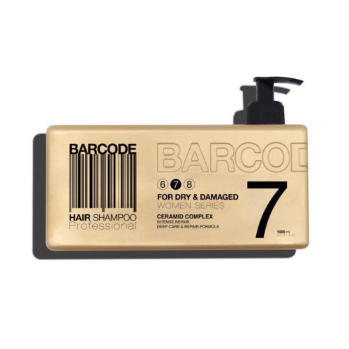Barcode Shampoo Dry & Damaged (7) - šampon pro suché a poškozené vlasy