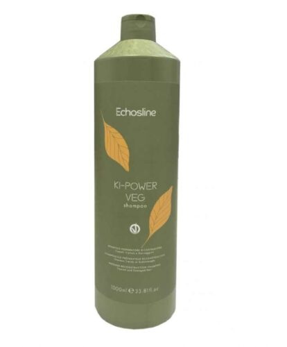 Echosline Ki-Power VEG - hydratační šampon pro chemicky ošetřované vlasy šampon 1000 ml