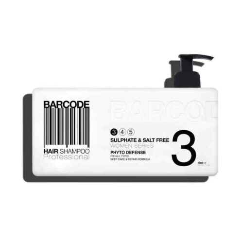Barcode Sulphate Salt Free Shampoo (3) - šampón na časté použitie bez sulfátov a solí