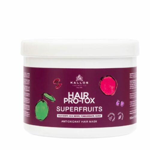Kallos Pro-Tox SuperFruits Antioxidant Hair Mask - maska na vlasy s vitamíny a antioxidanty maska 500 ml