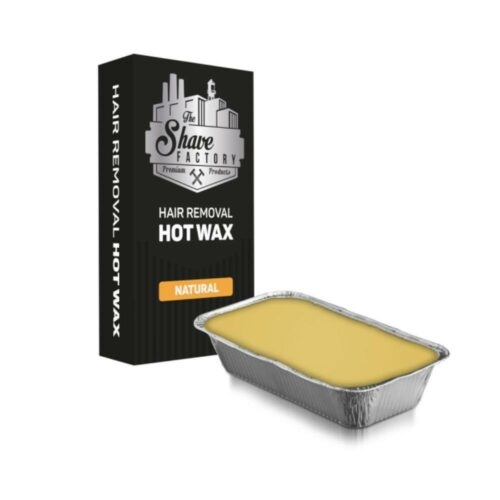 The Shave Factory Hair Removal Hot Wax Natural - vosk k depilaci