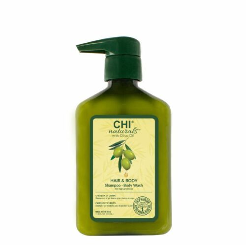 CHI Naturals Hair And Body Shampoo Olive Oil - šampon na vlasy s olivovým olejem