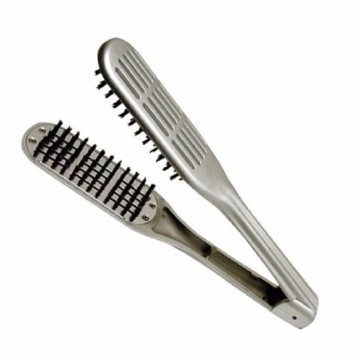 Eurostil 01957 Double Straightening Brush - kartáč na foukání a žehlení vlasů